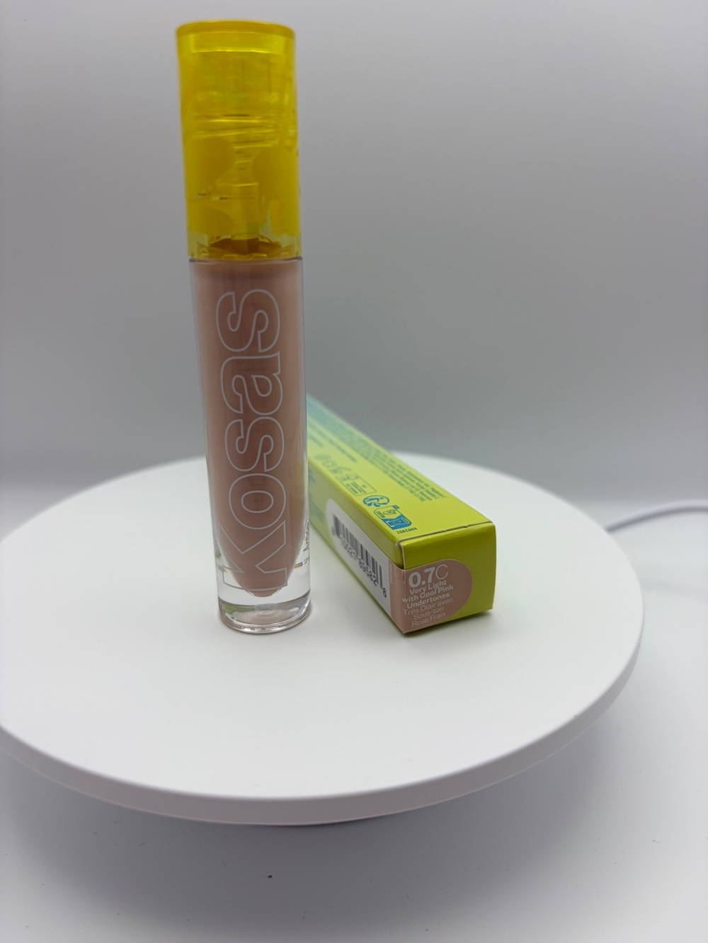 Kosas Liquid concealer  with Yellow Cap.